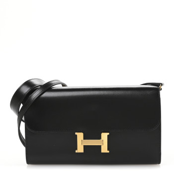 HERMES Box Constance Wallet To Go Rock Black HERMES Box Constance Wallet To Go Rock Black