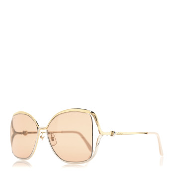 CARTIER Metal Trinity Sunglasses CT0225SA 002 Gold Silver