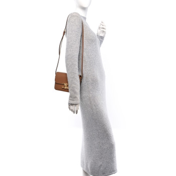 CELINE Shiny Calfskin Teen Triomphe Bronze CELINE Shiny Calfskin Teen Triomphe Bronze