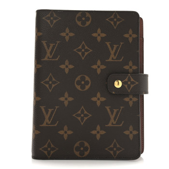 LOUIS VUITTON Monogram Medium Ring Agenda Cover LOUIS VUITTON Monogram Medium Ring Agenda Cover
