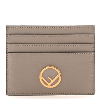 FENDI Vitello Cruise F is Fendi Card Holder Tortora