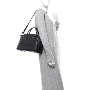 GIVENCHY Smooth Calfskin Small Studded Antigona Black GIVENCHY Smooth Calfskin Small Studded Antigona Black