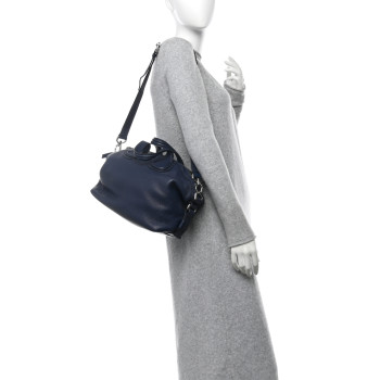 GIVENCHY Pebbled Calfskin Small Nightingale Night Blue GIVENCHY Pebbled Calfskin Small Nightingale Night Blue