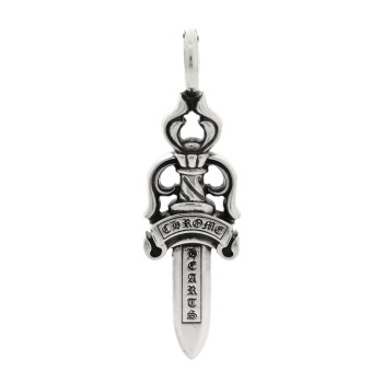 CHROME HEARTS Sterling Silver Dagger Pendant