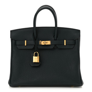 HERMES Togo Birkin 25 Vert Cypress HERMES Togo Birkin 25 Vert Cypress