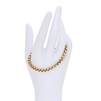 DAVID YURMAN 18K Yellow Gold 5mm Box Chain Bracelet DAVID YURMAN 18K Yellow Gold 5mm Box Chain Bracelet