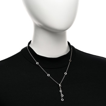 BULGARI 18K White Gold B.Zero1 Drop Necklace BULGARI 18K White Gold B.Zero1 Drop Necklace