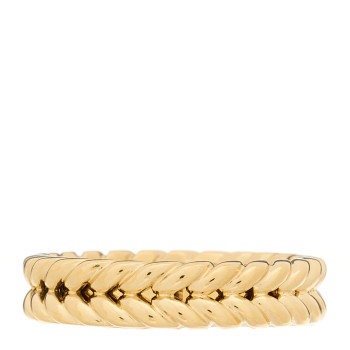 ANITA KO 18K Yellow Gold Braided Band Ring 52 6