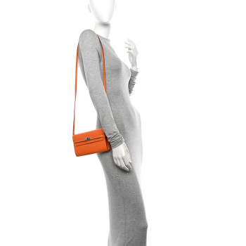 HERMES Epsom Kelly Wallet To Go Abricot HERMES Epsom Kelly Wallet To Go Abricot