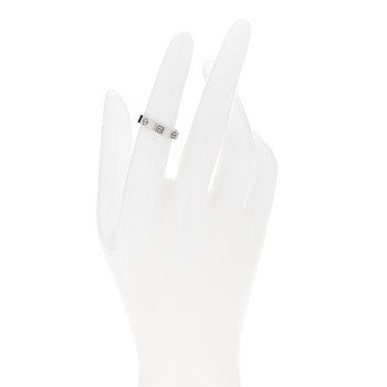 CARTIER 18K White Gold 3.5mm LOVE Wedding Band Ring 51 5.75