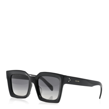 CELINE Acetate Square Sunglasses CL401301 Black CELINE Acetate Square Sunglasses CL401301 Black