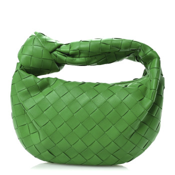 BOTTEGA VENETA Nappa Intrecciato Mini Jodie Parakeet BOTTEGA VENETA Nappa Intrecciato Mini Jodie Parakeet