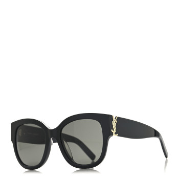 SAINT LAURENT Acetate Cateye Sunglasses SL M95 F Black SAINT LAURENT Acetate Cateye Sunglasses SL M95 F Black