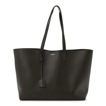 SAINT LAURENT Calfskin Large Shopping Tote Light Musk SAINT LAURENT Calfskin Large Shopping Tote Light Musk