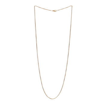 DAVID YURMAN 18K Yellow Gold 1.7mm Box Chain Necklace 22" DAVID YURMAN 18K Yellow Gold 1.7mm Box Chain Necklace 22"