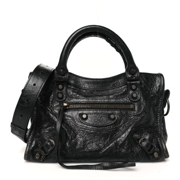 BALENCIAGA Arena Storico Classic Hardware Le City Mini Black