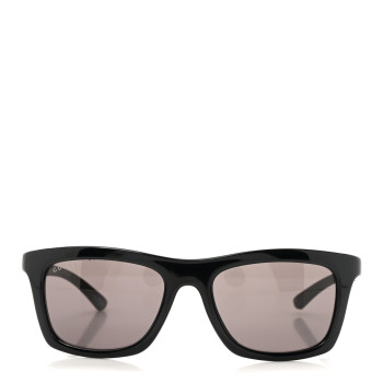 GUCCI Acetate Rectangular Web Sunglasses GG1735S Black