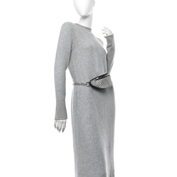 ALEXANDER WANG Rhinestone Mesh Mini Attica Belt Bag Black ALEXANDER WANG Rhinestone Mesh Mini Attica Belt Bag Black