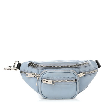 ALEXANDER WANG Lambskin Mini Attica Belt Bag Light Blue ALEXANDER WANG Lambskin Mini Attica Belt Bag Light Blue