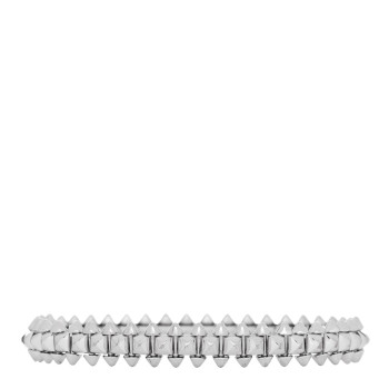 CARTIER 18K White Gold Medium Clash De Cartier Bracelet 15
