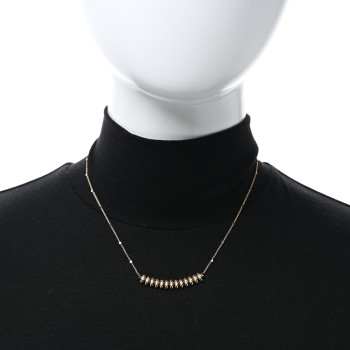 CARTIER 18K Pink Gold Small Clash de Cartier Necklace