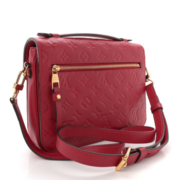 LOUIS VUITTON Empreinte Pochette Metis Scarlet LOUIS VUITTON Empreinte Pochette Metis Scarlet