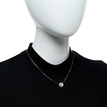 BOUCHERON 18K White Gold Diamond .59ct Ava Pendant Necklace BOUCHERON 18K White Gold Diamond .59ct Ava Pendant Necklace