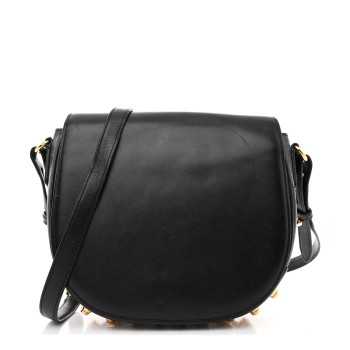 ALEXANDER WANG Calfskin Small Lia Sling Black Pale Gold Hardware ALEXANDER WANG Calfskin Small Lia Sling Black Pale Gold Hardware