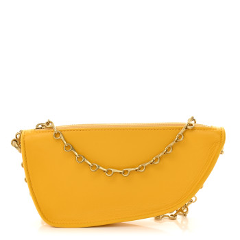 BURBERRY Calfskin Micro Shield Sling Bag Mimosa