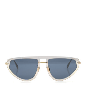 CHRISTIAN DIOR Diorultime2 Sunglasses Gold Blue