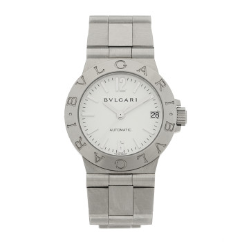 BULGARI Stainless Steel 29mm Diagono Automatic Watch BULGARI Stainless Steel 29mm Diagono Automatic Watch