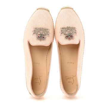 CHRISTIAN LOUBOUTIN Nanou Orlato Donna Espadrilles 40 Paille Croisette CHRISTIAN LOUBOUTIN Nanou Orlato Donna Espadrilles 40 Paille Croisette
