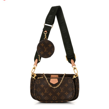 LOUIS VUITTON Monogram Multi Pochette Accessories Kaki LOUIS VUITTON Monogram Multi Pochette Accessories Kaki