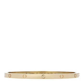 CARTIER 18K Yellow Gold Small LOVE Bracelet 17 CARTIER 18K Yellow Gold Small LOVE Bracelet 17