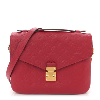 LOUIS VUITTON Empreinte Pochette Metis Scarlet LOUIS VUITTON Empreinte Pochette Metis Scarlet