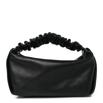 ALEXANDER WANG Lambskin Mini Scrunchie Bag Black ALEXANDER WANG Lambskin Mini Scrunchie Bag Black