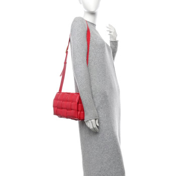 BOTTEGA VENETA Nappa Maxi Intreccio Padded Cassette Crossbody Bag Firework BOTTEGA VENETA Nappa Maxi Intreccio Padded Cassette Crossbody Bag Firework