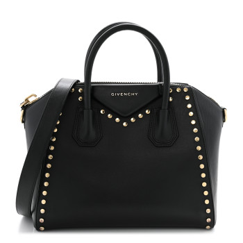 GIVENCHY Smooth Calfskin Small Studded Antigona Black GIVENCHY Smooth Calfskin Small Studded Antigona Black