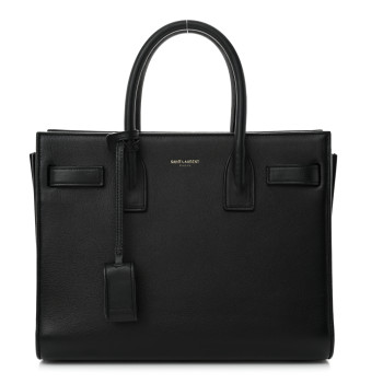 SAINT LAURENT Calfskin Baby Sac De Jour Black SAINT LAURENT Calfskin Baby Sac De Jour Black