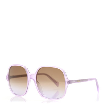 CELINE Acetate Square Sunglasses CL40244U Purple CELINE Acetate Square Sunglasses CL40244U Purple