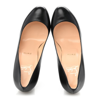 CHRISTIAN LOUBOUTIN Kid Leather Grapi 120 Platform Pumps 39 Black CHRISTIAN LOUBOUTIN Kid Leather Grapi 120 Platform Pumps 39 Black