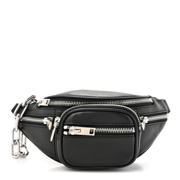 ALEXANDER WANG Lambskin Mini Attica Belt Bag Black ALEXANDER WANG Lambskin Mini Attica Belt Bag Black