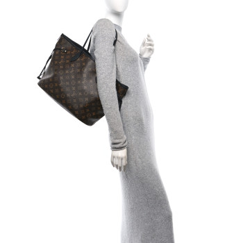 LOUIS VUITTON Monogram Calfskin Neo Neverfull Inside Out MM Black LOUIS VUITTON Monogram Calfskin Neo Neverfull Inside Out MM Black