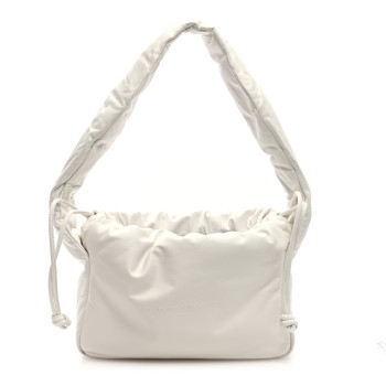 ALEXANDER WANG Lambskin Small Ryan Puffer Bag White ALEXANDER WANG Lambskin Small Ryan Puffer Bag White