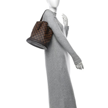 LOUIS VUITTON Damier Ebene Marais Bucket 23 LOUIS VUITTON Damier Ebene Marais Bucket 23