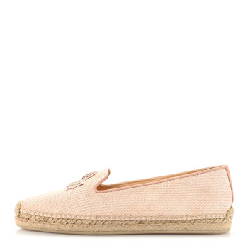 CHRISTIAN LOUBOUTIN Nanou Orlato Donna Espadrilles 40 Paille Croisette CHRISTIAN LOUBOUTIN Nanou Orlato Donna Espadrilles 40 Paille Croisette