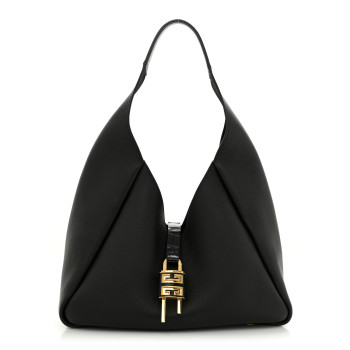 GIVENCHY Calfskin Medium G-Lock Hobo Black GIVENCHY Calfskin Medium G-Lock Hobo Black