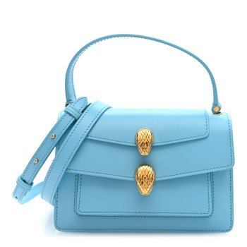 BULGARI x ALEXANDER WANG Calfskin Serpenti Top Handle Belt Bag Baby Blue BULGARI x ALEXANDER WANG Calfskin Serpenti Top Handle Belt Bag Baby Blue