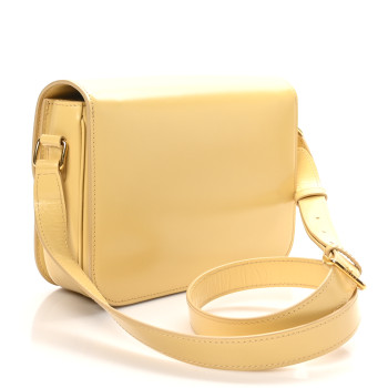 CELINE Shiny Calfskin Medium Triomphe Limestone CELINE Shiny Calfskin Medium Triomphe Limestone