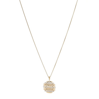 DAVID YURMAN 18K Yellow Gold Diamond Tides Pendant Necklace DAVID YURMAN 18K Yellow Gold Diamond Tides Pendant Necklace